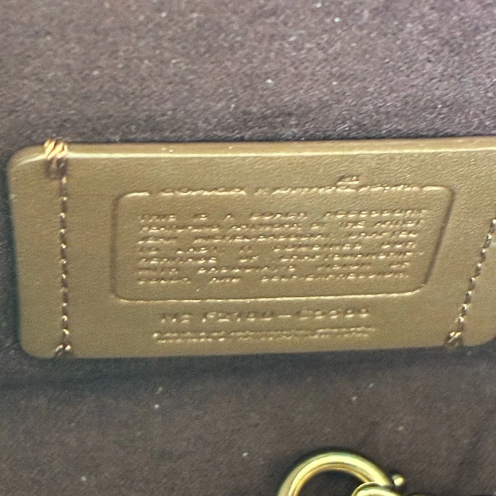 Coach Black Crossbody Bag with Floral Design - Picture 5 of 10